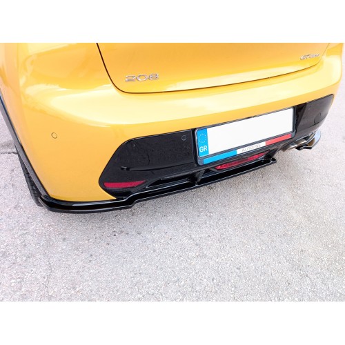 Motordrome - Πίσω Σπλίτερ για Peugeot 208 Mk2 (2019-) - 1 Τεμ.  (K173-005)