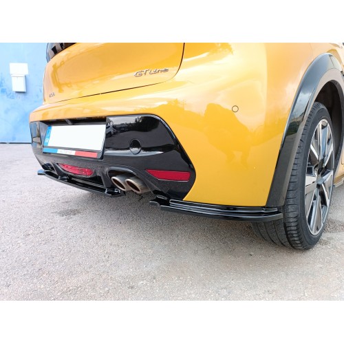 Motordrome - Πίσω Σπλίτερ για Peugeot 208 Mk2 (2019-) - 1 Τεμ.  (K173-005)