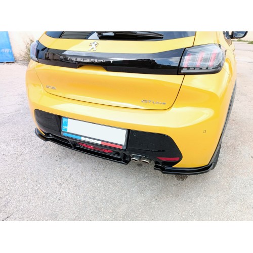 Motordrome - Πίσω Σπλίτερ για Peugeot 208 Mk2 (2019-) - 1 Τεμ.  (K173-005)