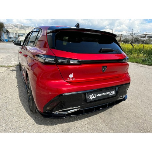 Motordrome - Πίσω Σπλίτερ για Peugeot 308 Mk3 Hatchback (2021-) - 1 Τεμ.  (K189-003)