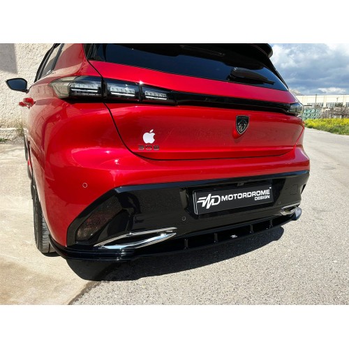 Motordrome - Πίσω Σπλίτερ για Peugeot 308 Mk3 Hatchback (2021-) - 1 Τεμ.  (K189-003)