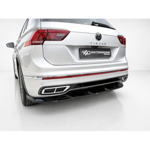 Motordrome - Πίσω Σπλίτερ για Volkswagen Tiguan R-Line Mk2 Facelift (2020-2024) - 1 Τεμ.  (K218-003)