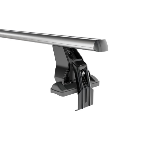 MENABO Ολοκληρωμένο Σετ Μπάρες Οροφής Αλουμινίου OMEGA M 112 cm σε Ασημί Χρώμα για Ford Fiesta V 5 doors 2002>2008 - 2 TEM. (9780/MB+13460/MB)