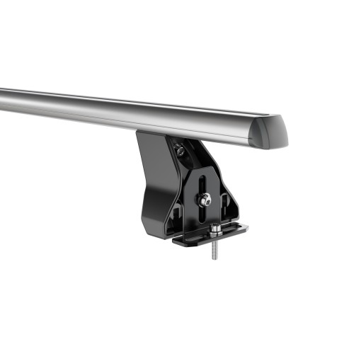 MENABO Ολοκληρωμένο Σετ Μπάρες Οροφής Αλουμινίου OMEGA L 130 cm Σε Ασημί Χρώμα για Mercedes Benz CLS-Class (C219) 4 doors 2004>2010 - 2 τεμ. (10600/MB+13470/MB)