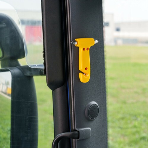 Lampa - Θραύστης Τζαμιού με Κοπτικό Ζώνης 2 σε 1 Emergency Escape Tool σε Κίτρινο Χρώμα - 1 Τεμ. (L4807.0)