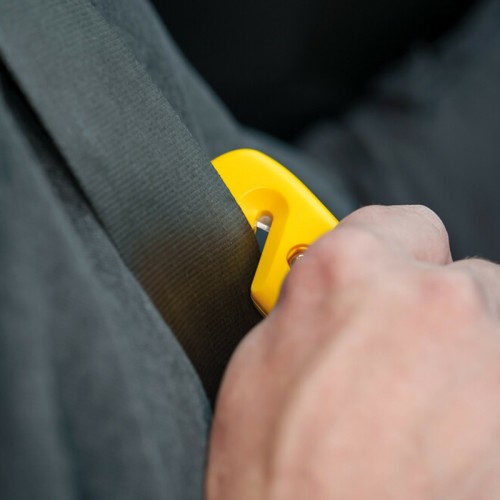 Lampa - Θραύστης Τζαμιού με Κοπτικό Ζώνης 2 σε 1 Emergency Escape Tool σε Κίτρινο Χρώμα - 1 Τεμ. (L4807.0)