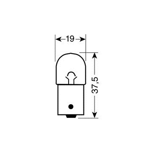 ΛΑΜΠΕΣ ΦΟΥΝΤΟΥΚΑΚΙ 12V/R5W 10 ΤΕΜ.