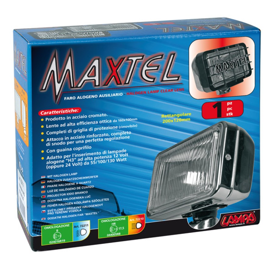 ΠΡΟΒΟΛΕΑΣ MAXTEL 12/24V H3 130W