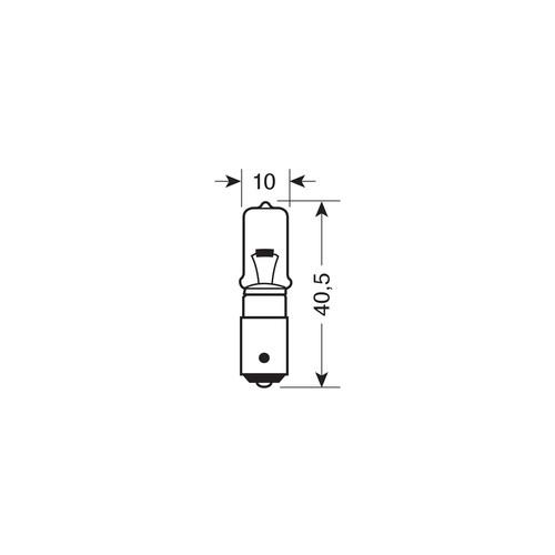 H21W 24V 21W BAY9s (ΜΙΝΙΟΝ) STANDARD LINE ΑΛΟΓΟΝΟΥ 10ΤΕΜ. (ΣΕ ΚΟΥΤΙ)