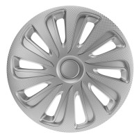 Lampa - Τάσι Αυτοκινήτου 13’’ Kojin Carbon TECH-ONE από υλικό ABS Ασημί - 1 TEM (L3146.5) Διεθνή Τάσια americat.gr