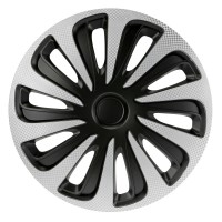 Lampa - Τάσι Αυτοκινήτου 13’’ Kojin Carbon TECH-ONE από υλικό ABS Ασημί / Μαύρο - 1 TEM (L3147.1) Διεθνή Τάσια americat.gr
