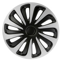 Lampa - Τάσι Αυτοκινήτου 16’’ Kojin Carbon TECH-ONE από υλικό ABS Ασημί / Μαύρο - 1 TEM (L3147.4) Διεθνή Τάσια americat.gr