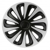 Lampa - Τάσι Αυτοκινήτου 17’’ Kojin Carbon TECH-ONE από υλικό ABS Ασημί / Μαύρο - 1 TEM (L3147.5) Διεθνή Τάσια americat.gr