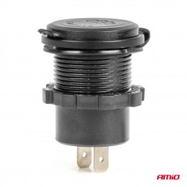 Amio – Φορτιστής Αναπτήρα 12/24V 2xUSB-C + USB QC3.0 για Ταχεία Φόρτιση & Ασφαλή Χρήση με LED – 1 Τεμ. (04596/AM) Πρίζες Αναπτήρα americat.gr