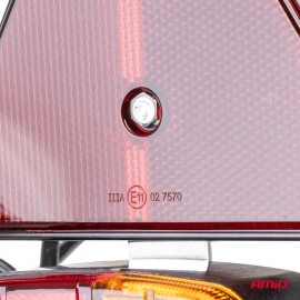 Amio – Φανάρια Τρέιλερ Μαγνητικά 12V με 7-PIN ISO & Ανακλαστικά Τρίγωνα για Ασφαλή Σήμανση & Ορατότητα – 2 Τεμ. (02095/AM) Καλωδίωση Τρέιλερ americat.gr