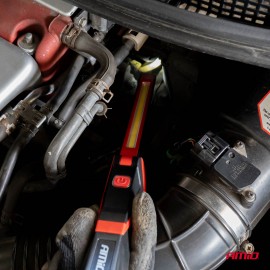 Amio – Φακός Εργασίας LED COB 5W USB-C 2600mAh με Μαγνήτη & Γάντζο για Ισχυρό Φωτισμό & Ευελιξία – 1 Τεμ. (04504/AM) Φακοί americat.gr