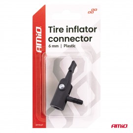 Amio – Προσαρμογέας Ακροφυσίου Φουσκώματος Ελαστικού 6mm για Σταθερή Σύνδεση & Εύκολη Χρήση – 1 Τεμ. (04501/AM) Εργαλεία Αλλαγής-Επισκευής Τροχών και Κομπρεσέρ Αέρα americat.gr