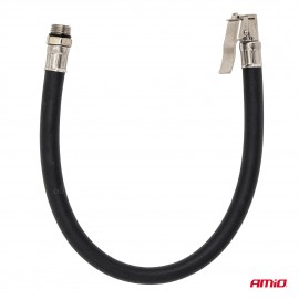 Amio – Σωλήνας Φουσκώματος Ελαστικού 1/4" 40cm με Standard Άκρα για Σταθερή Σύνδεση & Εύκολη Χρήση – 1 Τεμ. (04503/AM) Εργαλεία Αλλαγής-Επισκευής Τροχών και Κομπρεσέρ Αέρα americat.gr