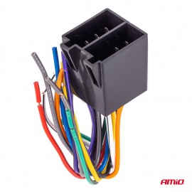 Amio – Φίσα ISO 13PIN Αρσενική CCA 12V 5A για Σταθερή Σύνδεση & Αξιόπιστη Λειτουργία Φωτισμού – 1 Τεμ. (04445/AM) Καλωδίωση Τρέιλερ americat.gr