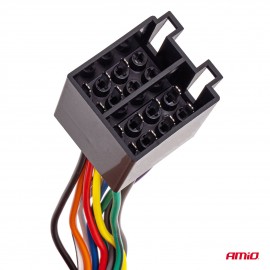 Amio – Φίσα ISO 13PIN Αρσενική CCA 12V 5A για Σταθερή Σύνδεση & Αξιόπιστη Λειτουργία Φωτισμού – 1 Τεμ. (04445/AM) Καλωδίωση Τρέιλερ americat.gr