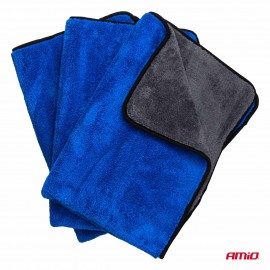 Amio – Πανιά Στεγνώματος Μικροϊνών 60x90cm 800GSM για Γρήγορο Στέγνωμα & Χωρίς Γρατζουνιές – Σετ 3 Τεμ. (04487/AM) Πανιά και Σφουγγάρια americat.gr