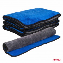 Amio – Πανιά Στεγνώματος Μικροϊνών 60x90cm 800GSM για Γρήγορο Στέγνωμα & Χωρίς Γρατζουνιές – Σετ 3 Τεμ. (04487/AM) Πανιά και Σφουγγάρια americat.gr