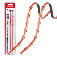 Amio – Ταινία LED COB 12V Ροζ 2x30cm Flexible για Εντυπωσιακό Εσωτερικό Φωτισμό & Easy Install – Σετ 2 Τεμ. (04570/AM) Ταινίες Φωτισμού americat.gr