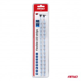 Amio – Ταινία LED COB 12V Μπλε 2x30cm Flexible για Εντυπωσιακό Εσωτερικό Φωτισμό & Easy Install – Σετ 2 Τεμ. (04571/AM) Ταινίες Φωτισμού americat.gr