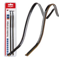 Amio – Ταινία LED COB 12V Πορτοκαλί 2x30cm Flexible Πλαϊνού Φωτισμού για Σήμανση & Εντυπωσιακό Φως – Σετ 2 Τεμ. (04574/AM) Ταινίες Φωτισμού americat.gr