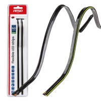 Amio – Ταινία LED COB 12V Πράσινη 2x30cm Flexible Πλαϊνού Φωτισμού για Σήμανση & Εντυπωσιακό Φως – Σετ 2 Τεμ. (04577/AM) Ταινίες Φωτισμού americat.gr