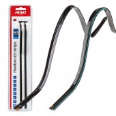 Amio – Ταινία LED COB 12V Μπλε 2x30cm Flexible Πλαϊνού Φωτισμού για Σήμανση & Dynamic Look – Σετ 2 Τεμ. (04578/AM) Ταινίες Φωτισμού americat.gr