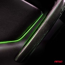 Amio – Ταινία LED COB 12V Πράσινη 2x30cm Flexible Πλαϊνού Φωτισμού για Σήμανση & Εντυπωσιακό Φως – Σετ 2 Τεμ. (04577/AM) Ταινίες Φωτισμού americat.gr
