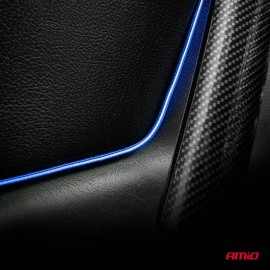 Amio – Ταινία LED COB 12V Μπλε 2x30cm Flexible Πλαϊνού Φωτισμού για Σήμανση & Dynamic Look – Σετ 2 Τεμ. (04578/AM) Ταινίες Φωτισμού americat.gr