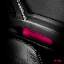 Amio – Ταινία LED COB 12V Ροζ 2x30cm Flexible για Εντυπωσιακό Εσωτερικό Φωτισμό & Easy Install – Σετ 2 Τεμ. (04570/AM) Ταινίες Φωτισμού americat.gr