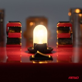 Amio – Λάμπες Αλογόνου WY5W W2.1x9.5d Καρφωτές 12V 5W Πορτοκαλί Lumitec για Φλας & Καθαρή Σήμανση – Σετ 2 Τεμ. (04626/AM) Χωρίς Κάλυκα americat.gr