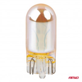 Amio – Λάμπες Αλογόνου WY5W W2.1x9.5d Καρφωτές 12V 5W Πορτοκαλί Lumitec για Φλας & Καθαρή Σήμανση – Σετ 2 Τεμ. (04626/AM) Χωρίς Κάλυκα americat.gr