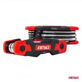 ΕΛΒΕΤΙΚΟΣ ΣΟΥΓΙΑΣ/ΠΟΛΥΕΡΓΑΛΕΙΟ ΤΣΕΠΗΣ ΜΕ 8 ΚΛΕΙΔΙΑ TORX T9/T10/T15/T20/T25/T27/T30/T40 Προϊόντα Draft americat.gr