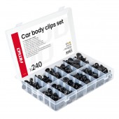 Amio – Κλιπς Ταπετσαρίας Αυτοκινήτου Σετ 240 Τεμ. για Σταθερή Τοποθέτηση & Πλήρη Επισκευή Πλαστικών – 1 Σετ (04737/AM) Ειδη Συνεργείου americat.gr