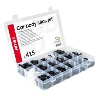 Amio – Κλιπς Ταπετσαρίας Αυτοκινήτου Σετ 415 Τεμ. για Σταθερή Τοποθέτηση & Πλήρη Επισκευή Πλαστικών – 1 Σετ (04738/AM) Ειδη Συνεργείου americat.gr