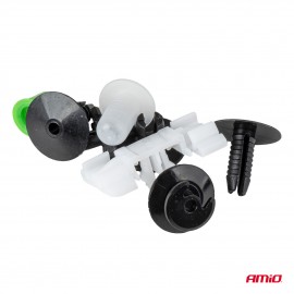 Amio – Κλιπς Ταπετσαρίας Αυτοκινήτου Σετ 290 Τεμ. για Σταθερή Τοποθέτηση & Πλήρη Επισκευή Πλαστικών – 1 Σετ (04742/AM) Ειδη Συνεργείου americat.gr