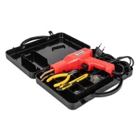 Amio – Πιστόλι Συγκόλλησης Πλαστικών με Συνδετήρες 200 Τεμ. για Σταθερή Επισκευή & Ανθεκτική Συγκόλληση – 1 Σετ (04745/AM) Εργαλεία americat.gr