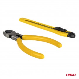 Amio – Πιστόλι Συγκόλλησης Πλαστικών με Συνδετήρες 200 Τεμ. για Σταθερή Επισκευή & Ανθεκτική Συγκόλληση – 1 Σετ (04745/AM) Εργαλεία americat.gr