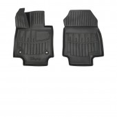 Race Axion - Προστατευτικά Πατάκια τύπου Σκαφάκια για Toyota RAV4 Αυτόματο (XA50) 2018> / Toyota Venza Αυτόματο (XU80) 2021> 5πορτο υλικό Λάστιχο με Κουμπώματα - 2 τεμ. (5022022/ST) Toyota americat.gr