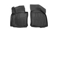 Race Axion - Προστατευτικά Πατάκια τύπου Σκαφάκια για Skoda Octavia 5 (1Z) 2004-2013 5πορτο / VW Golf 5 (1K) 2003-2008 3πορτο-5πορτο / VW Jetta (1K2) 2005-2010 υλικό Λάστιχο με Κουμπώματα - 2 τεμ. (5020042/ST) Skoda americat.gr