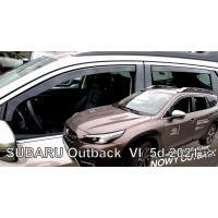 Heko - Ανεμοθραύστες Παραθύρων Για Subaru Outback (BT) 2021 > 5πορτο Hatchback/SUV υλικό Acrylic Χρώμα Φιμέ - 4 τεμ. (ΑΝΕΜ.SET28532) ΑΝΕΜΟΘΡΑΥΣΤΕΣ americat.gr