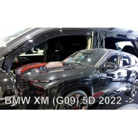 Heko - Ανεμοθραύστες Παραθύρων Για BMW XM (G09) 2022 > 5πορτο υλικό Acrylic Χρώμα Φιμέ - 4 τεμ. (ΑΝΕΜ.SET11004) ΑΝΕΜΟΘΡΑΥΣΤΕΣ americat.gr