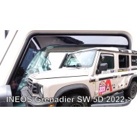 Heko - Ανεμοθραύστες Παραθύρων Για Ineos Grenadier Station Wagon 2022 > 5πορτο υλικό Acrylic Χρώμα Φιμέ - 2 τεμ. (ΑΝΕΜ.10702) ΑΝΕΜΟΘΡΑΥΣΤΕΣ americat.gr