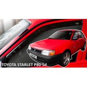 Heko - Ανεμοθραύστες Παραθύρων Για Toyota Starlet (P80) 1989 > 1996 5πορτο υλικό Acrylic Χρώμα Φιμέ - 2 τεμ. (ΑΝΕΜ.29692) ΑΝΕΜΟΘΡΑΥΣΤΕΣ americat.gr