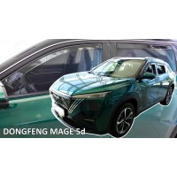 Heko - Ανεμοθραύστες Παραθύρων Για Dongfeng Mage 2025 > 5πορτο υλικό Acrylic Χρώμα Φιμέ - 4 τεμ. (ΑΝΕΜ.SET29130) ΑΝΕΜΟΘΡΑΥΣΤΕΣ americat.gr