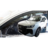 Heko - Ανεμοθραύστες Παραθύρων Για Chery Tiggo 7 II Gen 2020 > 5πορτο υλικό Acrylic Χρώμα Φιμέ - 2 τεμ. (ΑΝΕΜ.10803) ΑΝΕΜΟΘΡΑΥΣΤΕΣ americat.gr